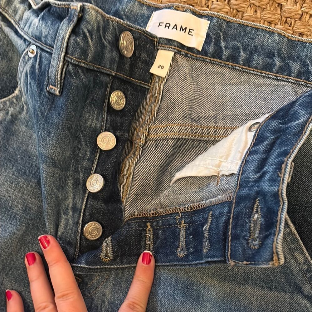 Frame Denim Women's Blue Jeans - Picture 8 of 11